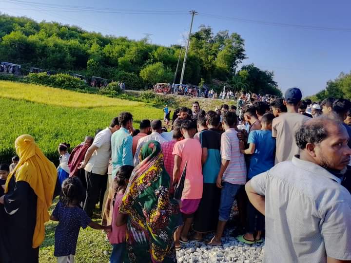 রশিদনগরের কাহাতিয়া পাড়ায় ট্রেনের ধাক্কায় নিহত -২